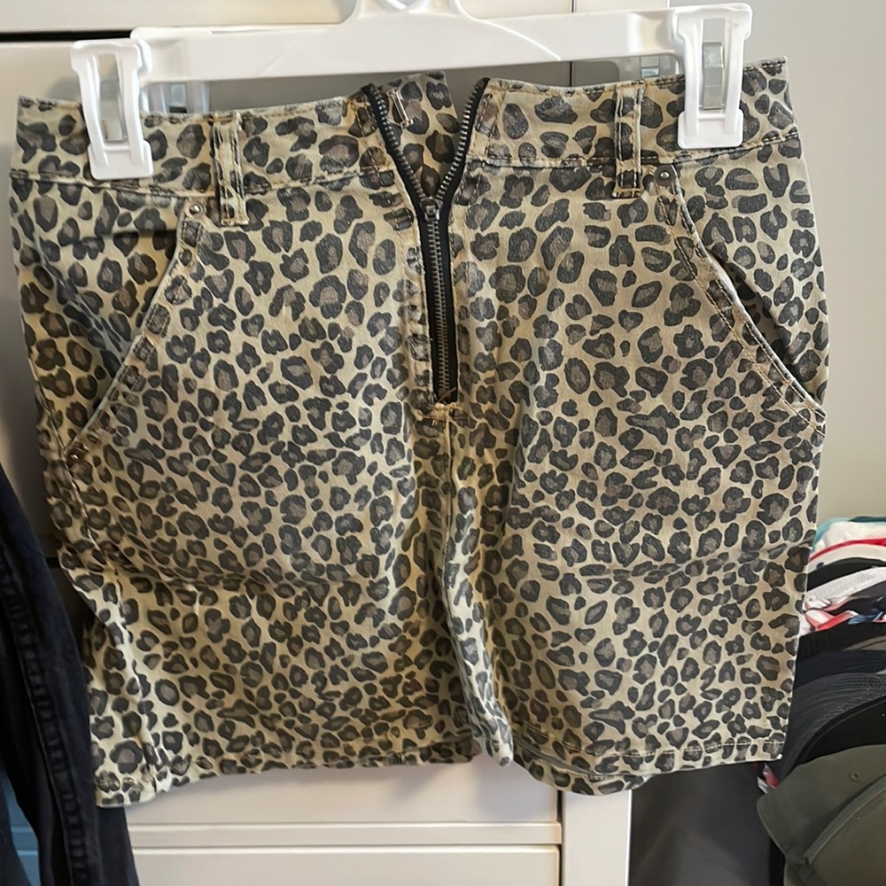 Mustard seed size small mini skirt